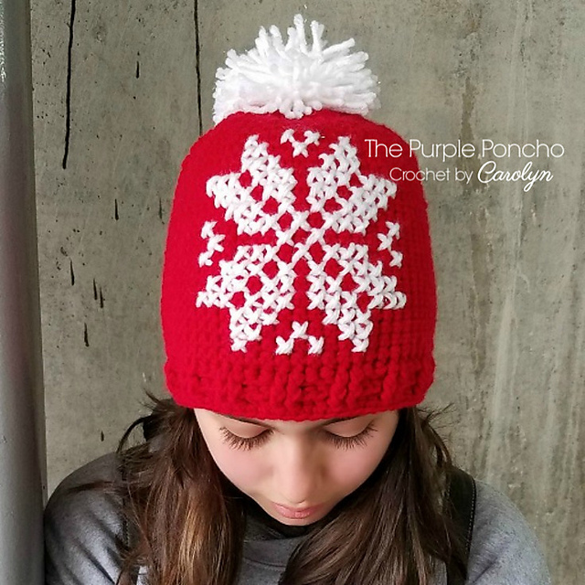 Snowflake Beanie