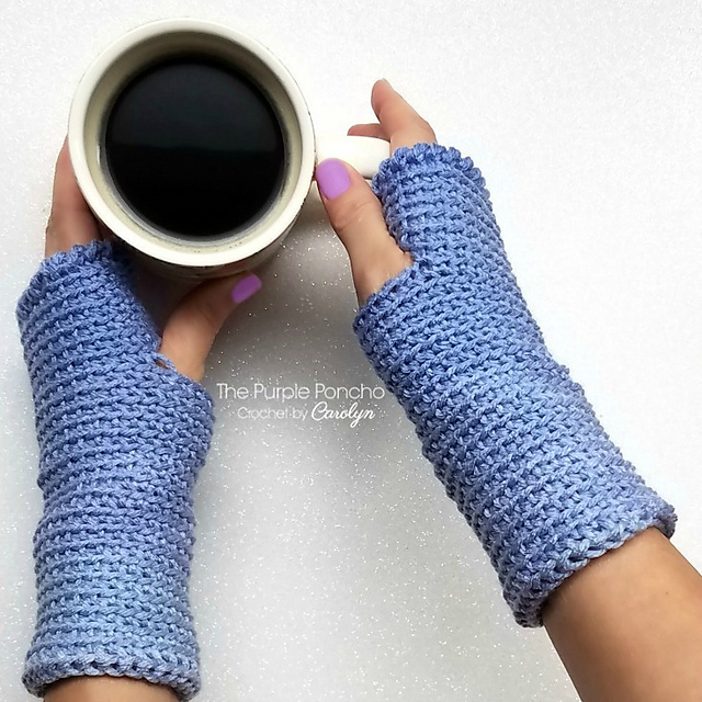 Ombre Fingerless Gloves