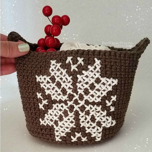 Snowflake Basket