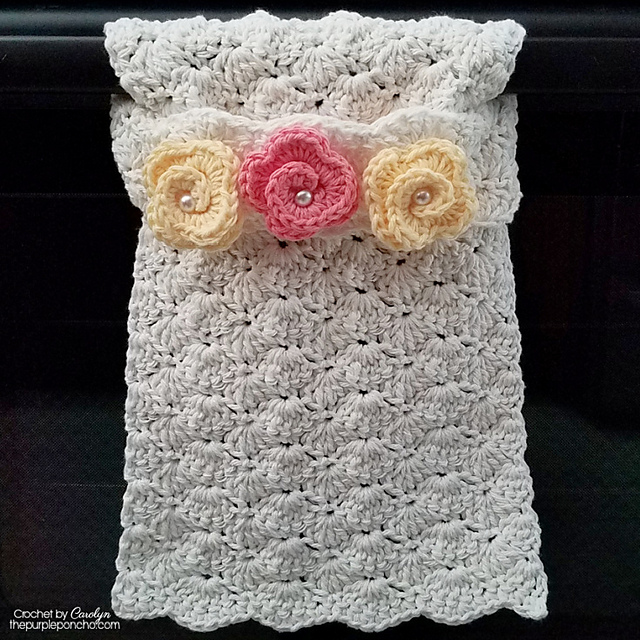 Ravelry Rose Hand Towel pattern by Carolyn Calderon