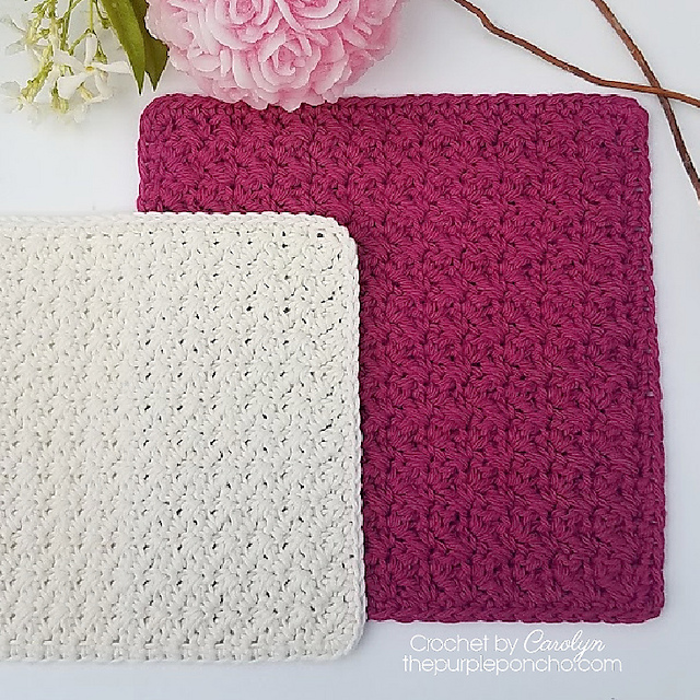 Suzette Stitch Wash Cloth