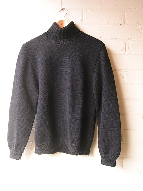 Man's Jumper with polo collar