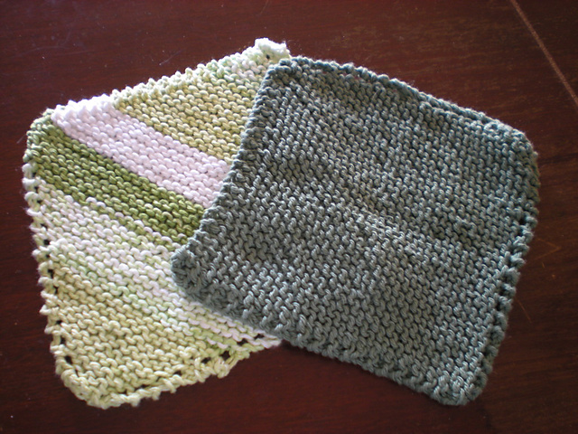 Knit Dishcloth