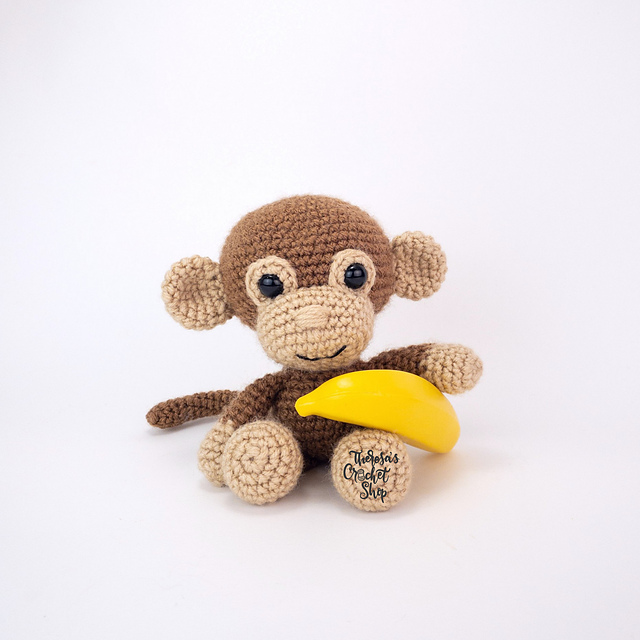 Crochet monkey