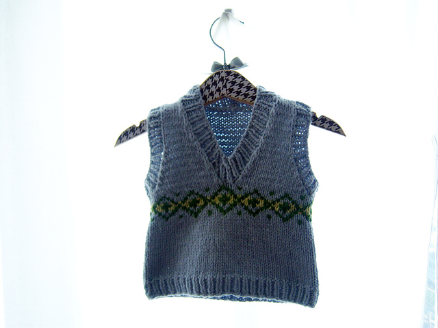 Little Scholar Sweater Vest