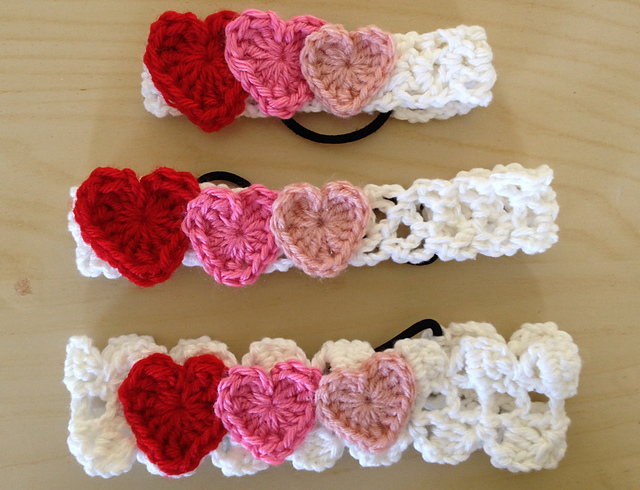 3 Crochet Headbands
