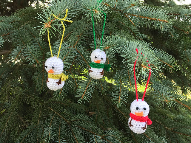 Mini Snowman Ornament