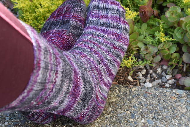 Vine Line Socks