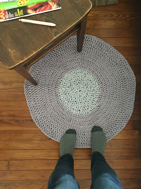 Upcycled Welcome Mat