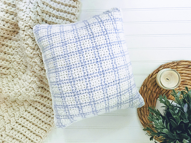 Darlin' Plaid Pillow
