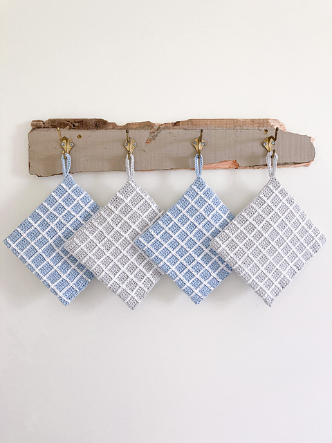 Darlin' Plaid Potholder