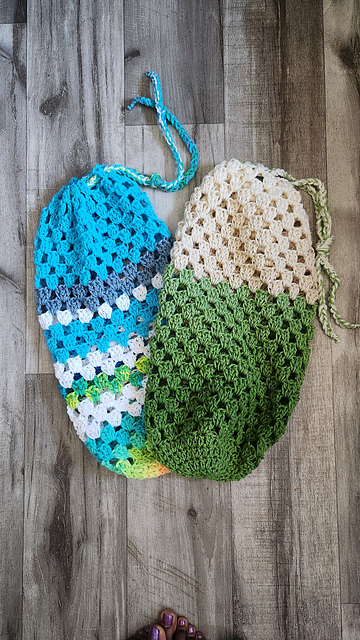 Crochet Plastic Grocery Bag Holder/Organizer