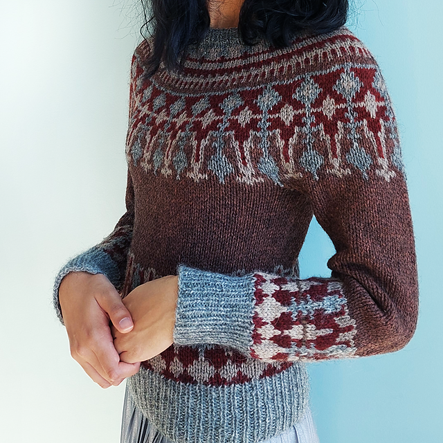 Ravelry: Maryland Heights Sweater pattern by Samantha Xavier