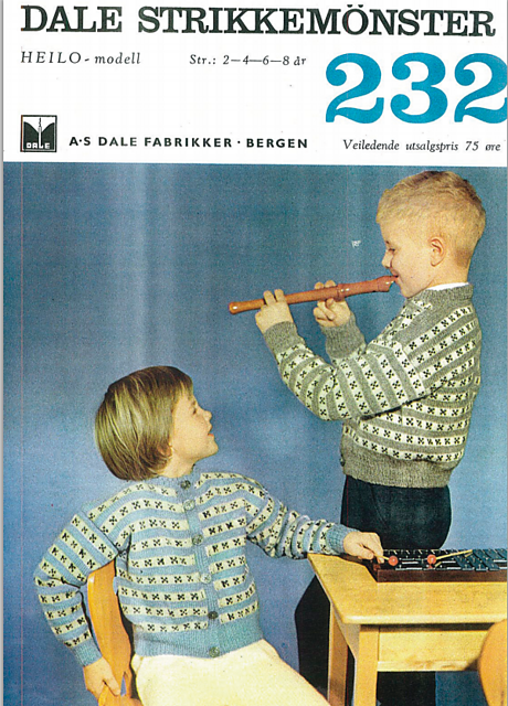 Nostalgisk barnejakke