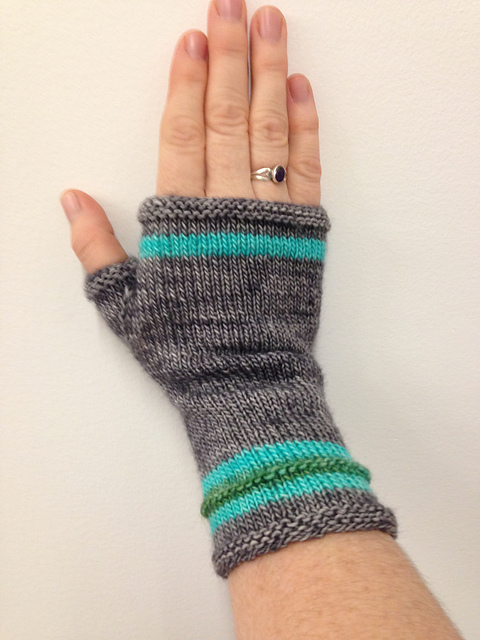Simple Stripes Handwarmers