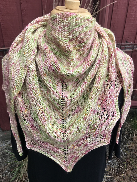 Strawberry Fields Shawl