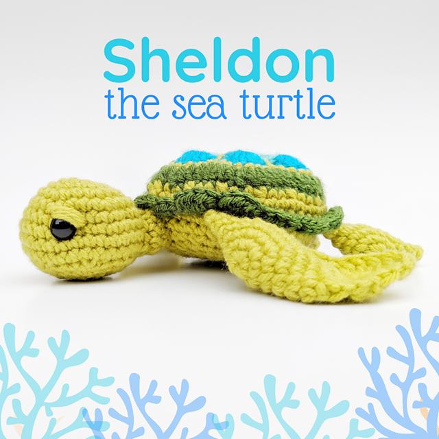 Ravelry: Sheldon the Sea Turtle pattern by Clare Kibyuk