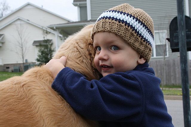 Beanie with Ribbed Edge