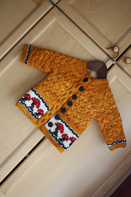 Toadstools & Tadpoles - Cardigan