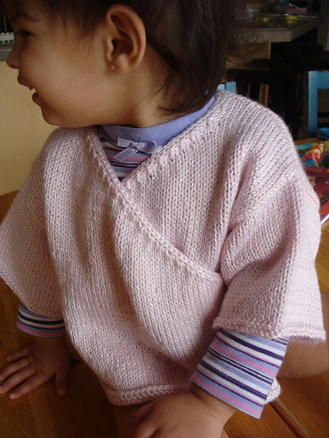 19 - Le Cardigan Croise Court #419-T4-229 