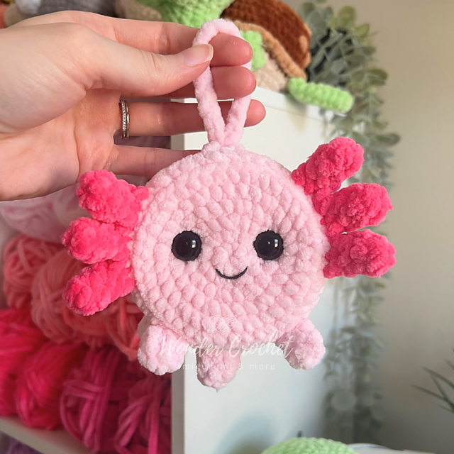 Axolotl Coin Pouch Plush