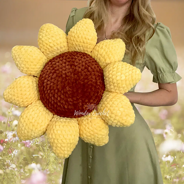 Sunflower Pillow