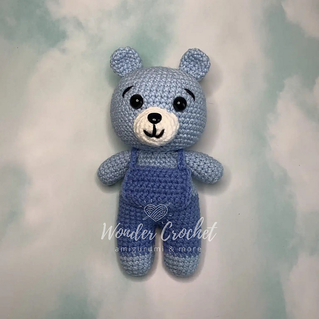 Teddy Bear with Overalls