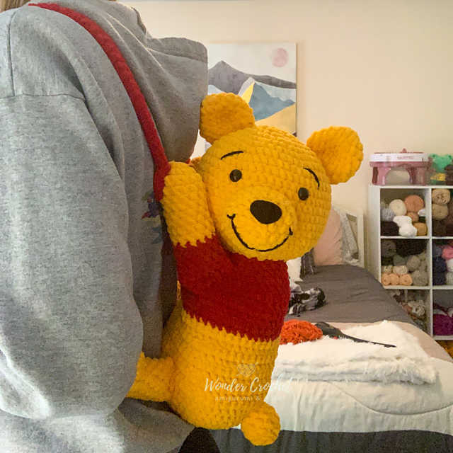 Ravelry: Winnie the Pooh Backpack pattern by Allison Wonder