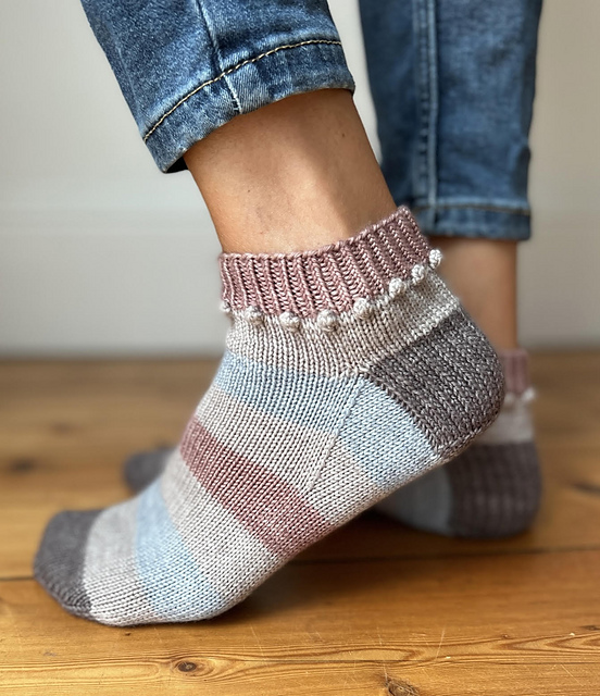 Bobbles and Stripes Shorties