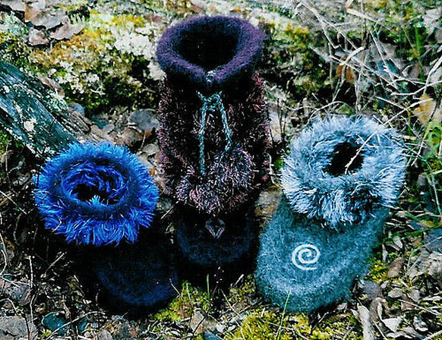 JA26 Felted Mukluks and Moccasins