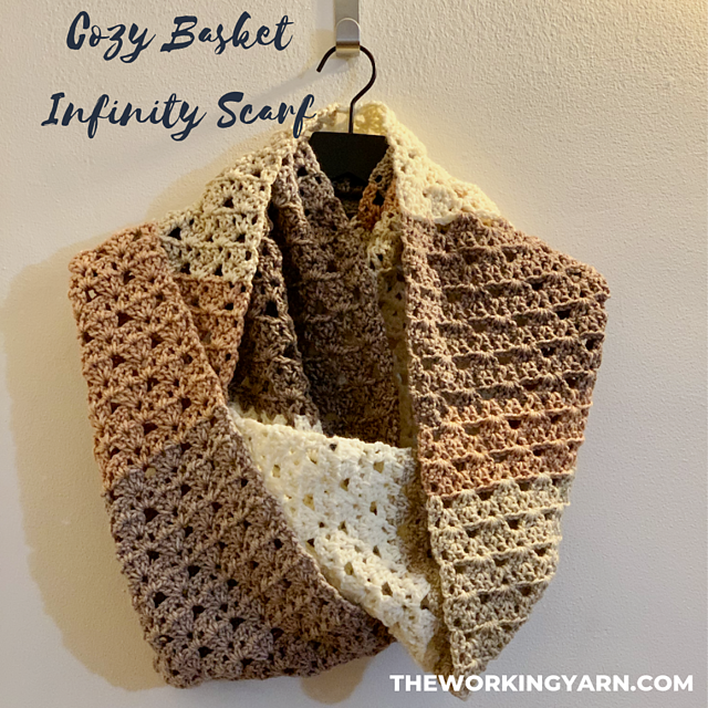 Cozy Basket Infinity Scarf