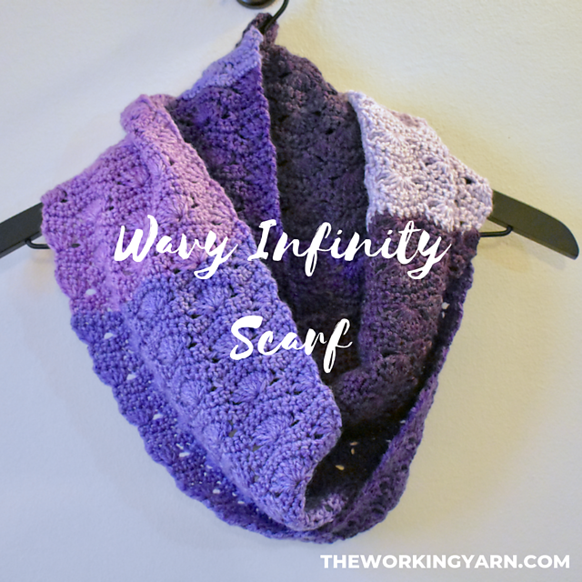 Wavy Infinity Scarf