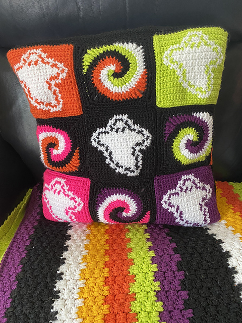 Ghost Spiral Pillowcase