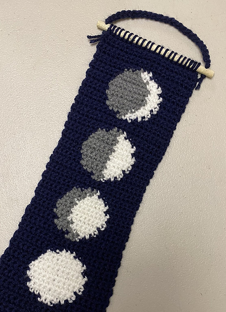 Moon Cycle Wall Hanging