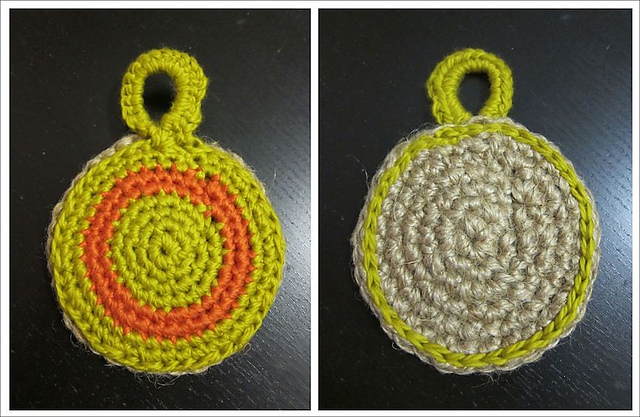 Double-Sided Dish Scrubber