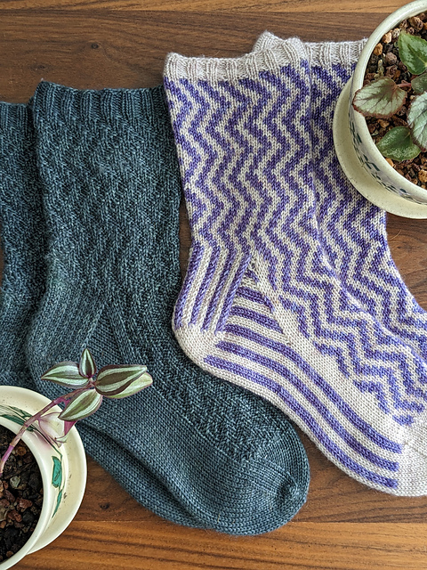 Lombard Socks: Textureful
