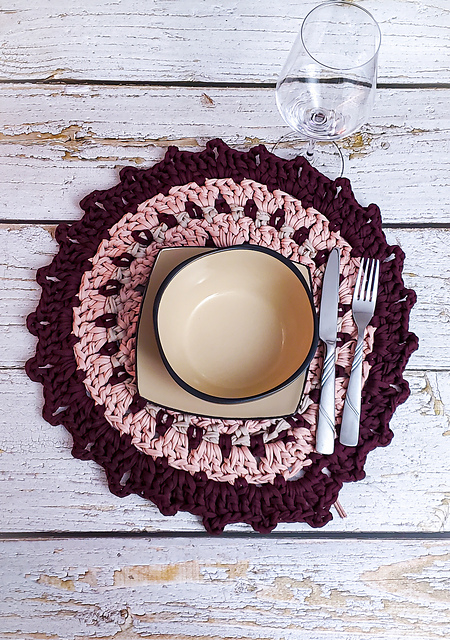 T-shirt yarn Mandala