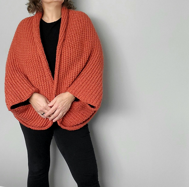 Autumn Harvest Cocoon Sweater