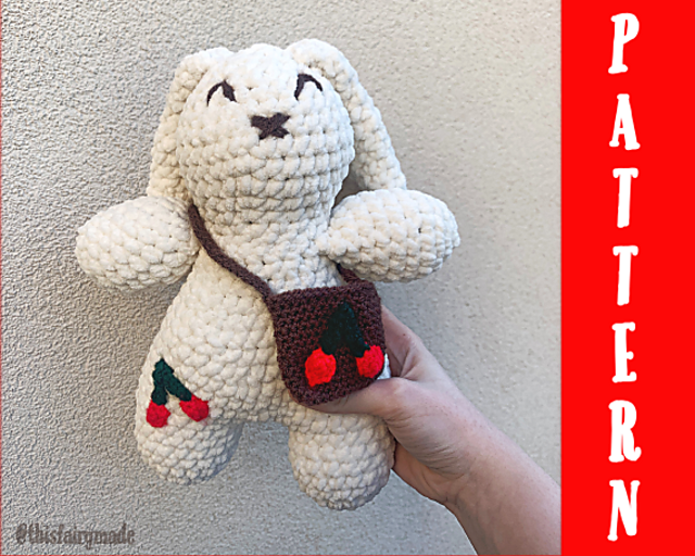 Crochet Cherry Bunny