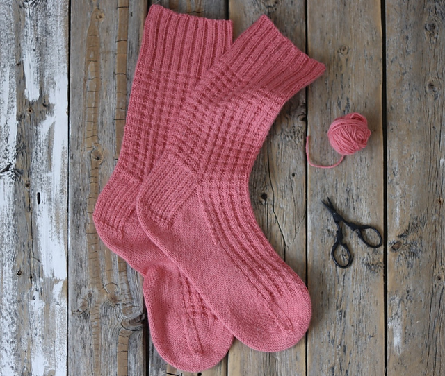 Simply Waffling Socks