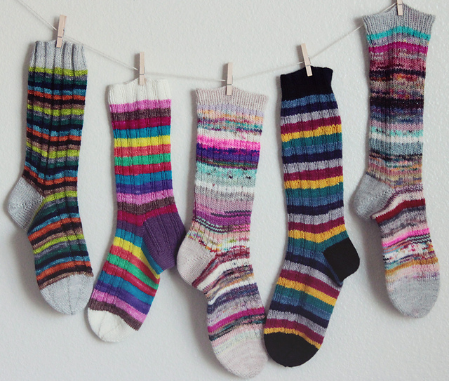 Every Flavor Stripy Socks