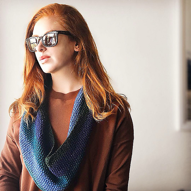 Seashore Ombré Cowl