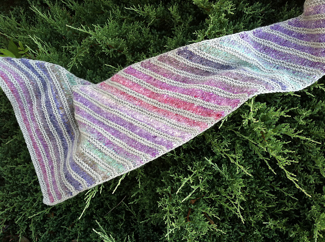 Virginia Noro Triangle Scarf