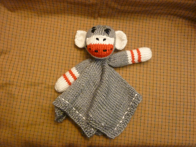 Sock Monkey Lovie