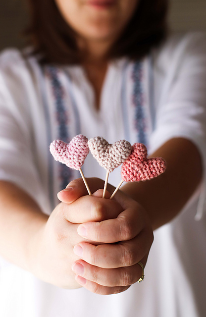 Mini heart pop