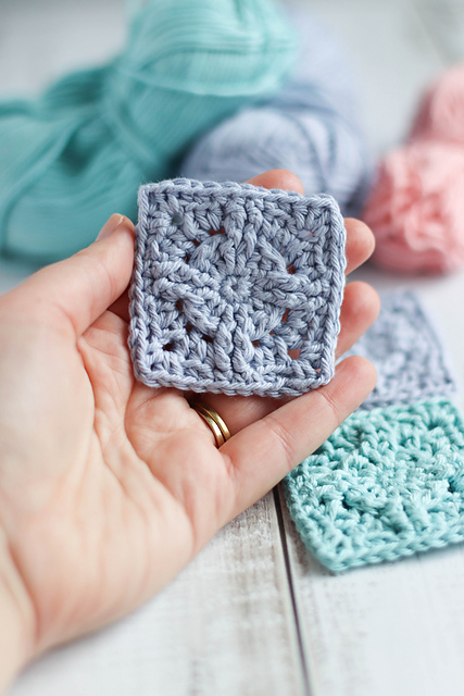Celtic cross granny square