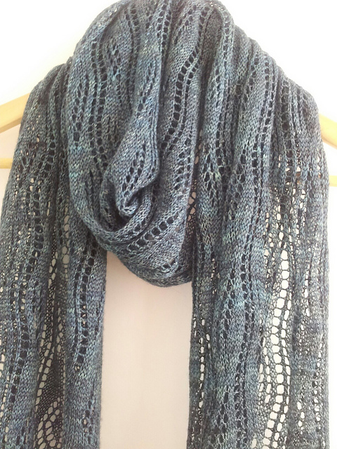 Lazy Ocean Shawl