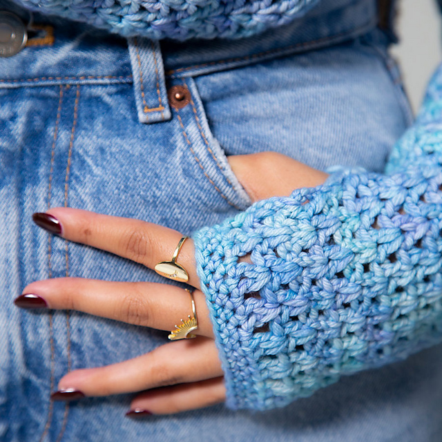 Ivy Fingerless Gloves