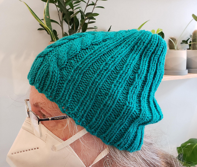 Ravelry: Beanie Update pattern by Hilary Latimer