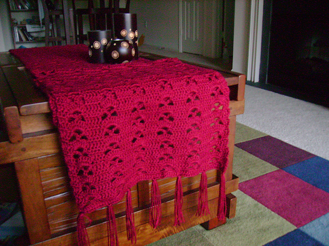 Openwork Shawl
